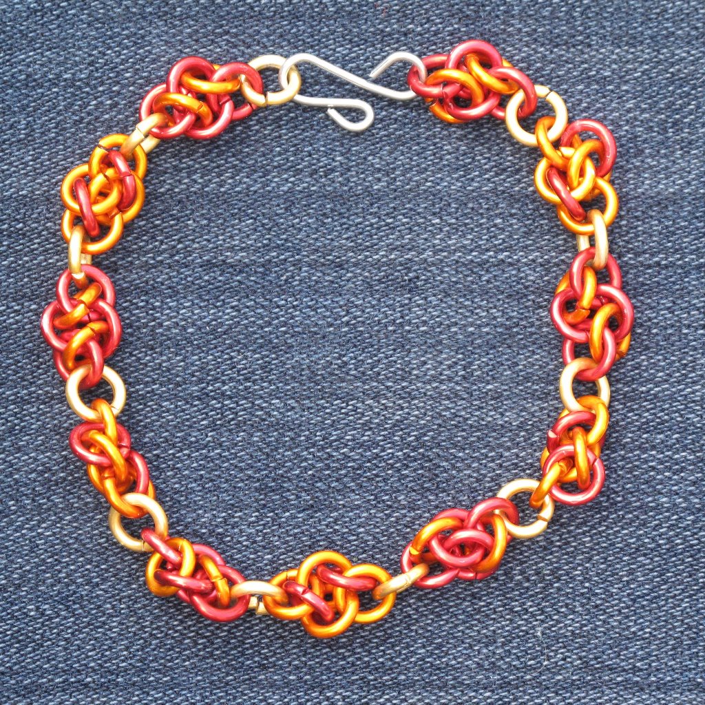 Chainmail Bracelet - Cloud Cover Weave